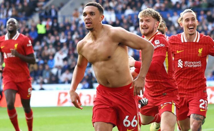 Liverpool selangkah lagi segel penghargaan juara Kejuaraan Inggris