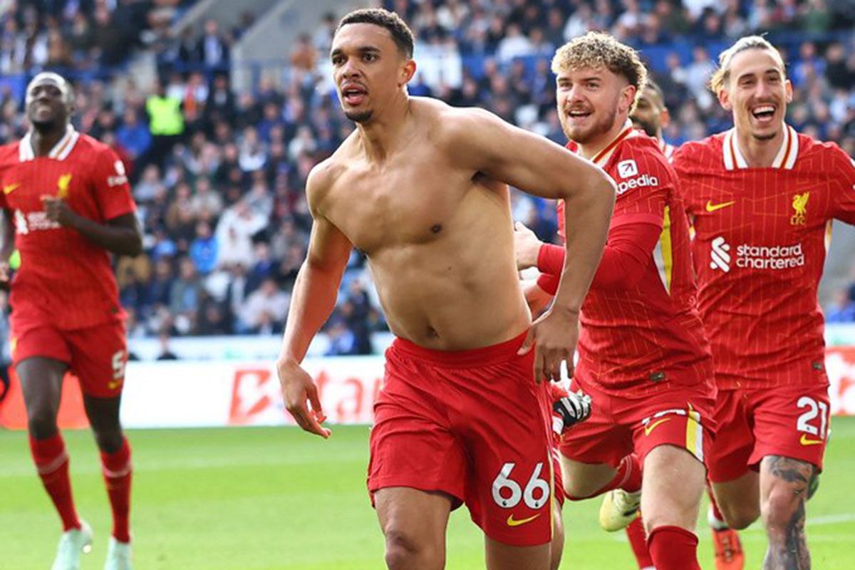Liverpool selangkah lagi segel penghargaan juara Kejuaraan Inggris
